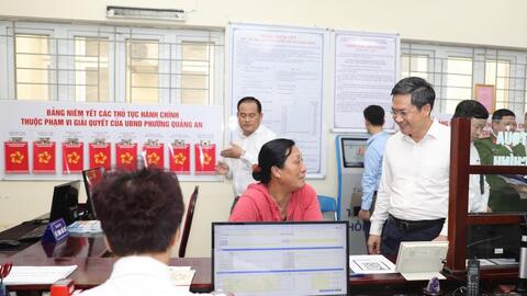 Hà Nội thành lập Tổ công tác tái cấu trúc quy trình TTHC