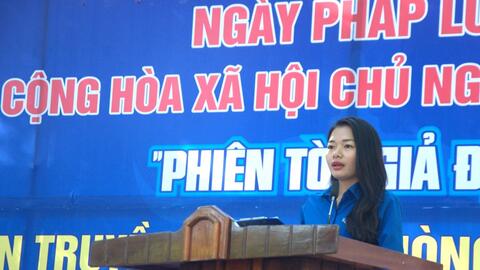 Tổ chức "Phiên tòa giả định" xử lý vi phạm về ma túy