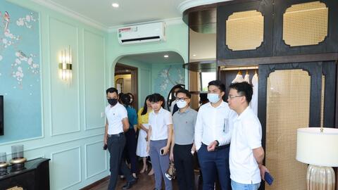 “Độ nóng” bất ngờ của căn hộ 3 phòng ngủ tại Hanoi Melody Residences