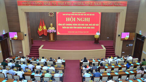 Tỉnh Quảng Ngãi hoàn thành xóa nhà tạm, nhà dột nát