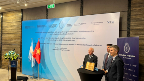 Argentina mở Văn phòng chuyên trách Công - Nông nghiệp tại Việt Nam