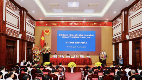 HĐND tỉnh Ninh Bình tổ chức thành công kỳ họp thứ nhất sau sắp xếp