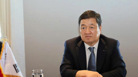 Bộ trưởng Nguyễn Hồng Diên làm việc với Chủ tịch Posco International