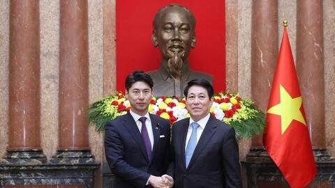 Chủ tịch nước đánh giá cao quan hệ hợp tác toàn diện Việt Nam-Nhật Bản