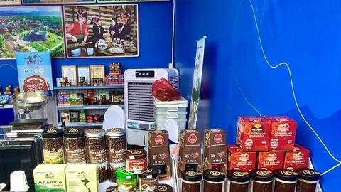 Đặc sản vùng cao Điện Biên gây ấn tượng tại Triển lãm thành tựu đất nước