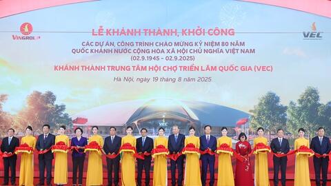 Khánh thành, khởi công công trình lớn hướng tới Đại hội XIV của Đảng