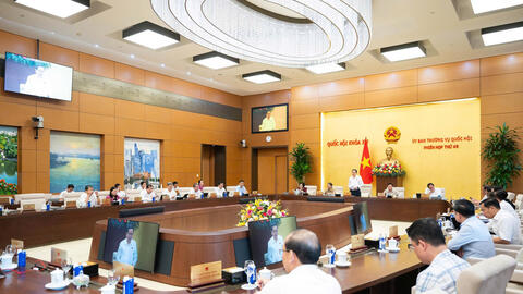 Ngày 22/9, Ủy ban Thường vụ Quốc hội xem xét công tác nhân sự