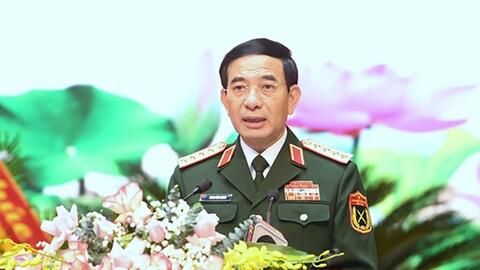 Đại tướng Phan Văn Giang thăm chính thức Lào, dự Cuộc gặp thường niên giữa 3 Bộ trưởng Bộ Quốc phòng Việt Nam - Lào - Campuchia