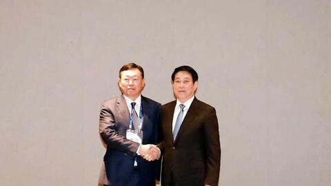 Chủ tịch nước Lương Cường tiếp Chủ tịch Tập đoàn Lotte Shin Dong Bin