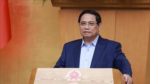 Thủ tướng Phạm Minh Chính chủ trì phiên họp Chính phủ chuyên đề về Trung tâm tài chính quốc tế tại Việt Nam