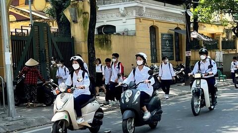 Ngăn chặn tình trạng học sinh vi phạm luật giao thông