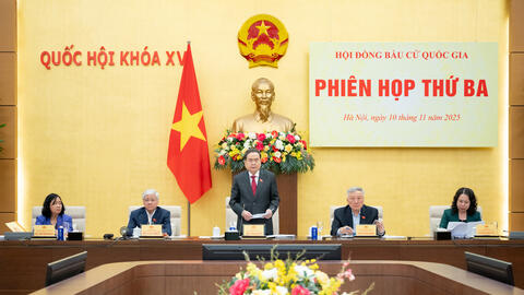 Sáng 15/11 diễn ra Hội nghị toàn quốc quán triệt công tác bầu cử