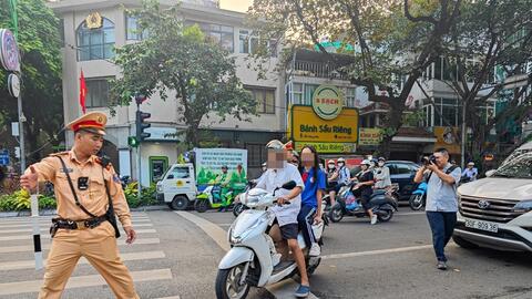 Hà Nội: Xử lý hơn 300 học sinh, phụ huynh vi phạm trật tự, an toàn giao thông