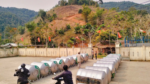 Chương trình 1719 đưa nước sạch về vùng núi Nghệ An
