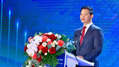 Bộ trưởng Nguyễn Hồng Diên dự Lễ khởi công xây dựng Khu công nghiệp Phú Bình Thái Nguyên