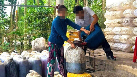 Quảng Ngãi: Ngăn chặn hơn 1,6 tấn dầu, mỡ ăn bẩn tuồn ra thị trường