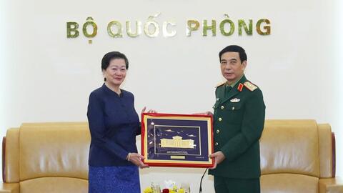 Hợp tác quốc phòng Việt Nam - Campuchia ngày càng thực chất, hiệu quả