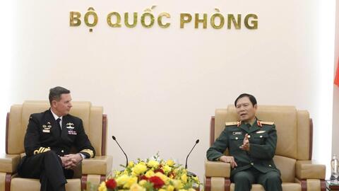 Đại tướng Nguyễn Tân Cương: Hải quân Việt Nam và Australia được tạo điều kiện thuận lợi nhất tiến hành hợp tác
