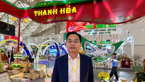 Thanh Hóa đưa sản phẩm chỉ dẫn địa lý đến Hội chợ Mùa Xuân 2026