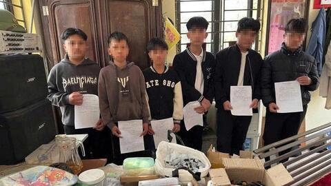 Hiểm họa từ việc học sinh tự chế pháo nổ