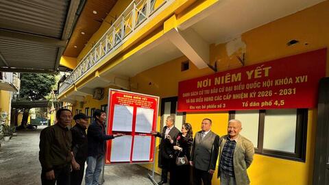 Nhiều địa phương sẵn sàng cho ngày bầu cử 15/3