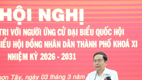 Chủ tịch Quốc hội Trần Thanh Mẫn: Ưu tiên gỡ nút thắt thể chế cho TP. Hồ Chí Minh