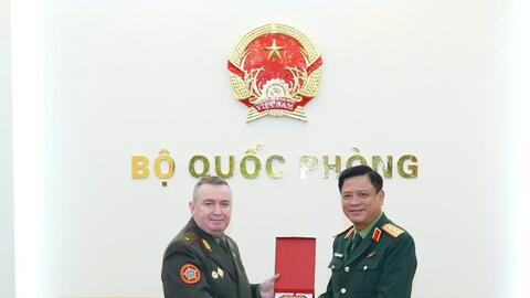 Hợp tác quốc phòng Việt Nam - Belarus được triển khai hiệu quả