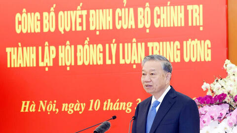 Tổng Bí thư Tô Lâm chủ trì Hội nghị công bố lập Hội đồng Lý luận Trung ương nhiệm kỳ 2026 - 2031