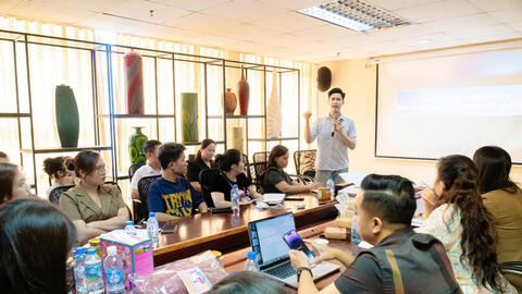 Đào tạo livestream: ‘Phủ sóng’ thị trường cho sản phẩm công nghiệp nông thôn