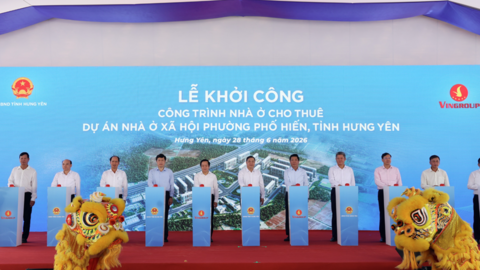 Phó thủ tướng Thường trực Phạm Gia Túc dự khởi công 2 dự án nhà ở xã hội quy mô 7.840 căn hộ tại tỉnh Hưng Yên