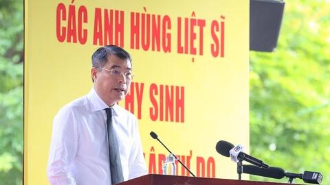 Phát biểu của Thủ tướng Lê Minh Hưng tại lễ triển khai tìm kiếm, quy tập hài cốt liệt sĩ tại Công viên Lê Thị Riêng