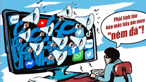 Cảnh giác với bẫy “ném đá” trên không gian mạng