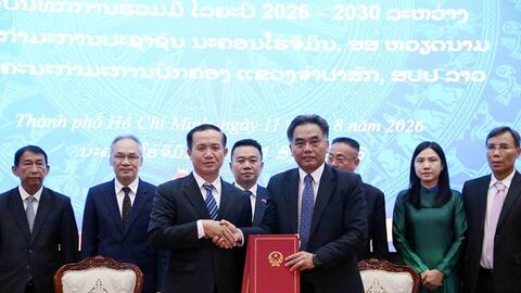 Tăng cường hợp tác giữa TP Hồ Chí Minh và tỉnh Champasak (Lào)