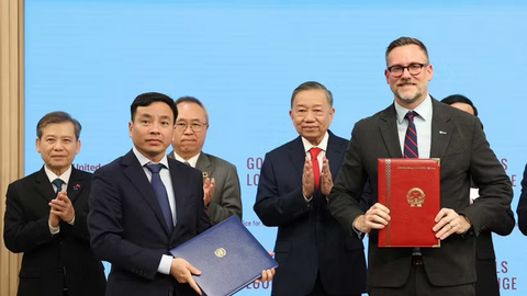 Tổng Bí thư, Chủ tịch nước Tô Lâm chứng kiến Lễ trao các văn kiện, thỏa thuận hợp tác với Liên hợp quốc