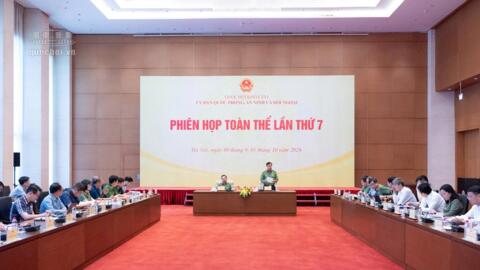 Ủy ban Quốc phòng, An ninh và Đối ngoại của Quốc hội tổ chức Phiên họp toàn thể lần thứ 7