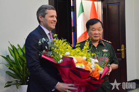 Đối thoại chính sách quốc phòng Việt Nam - Italy lần thứ 5
