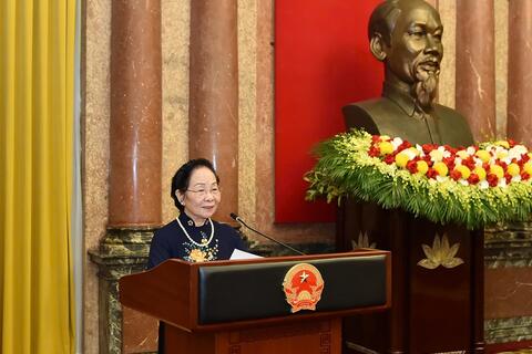Chủ tịch nước Lương Cường gặp mặt các đại biểu Hội Khuyến học tiêu biểu toàn quốc