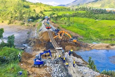 Gấp rút thông tuyến đường sắt Bắc - Nam đoạn qua Gia Lai, Đắk Lắk