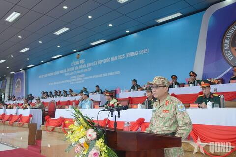 Tổng duyệt Diễn tập song phương giữa Việt Nam và Ấn Độ về gìn giữ hòa bình Liên hợp quốc (VINBAX) 2025