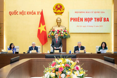 Sáng 15/11 diễn ra Hội nghị toàn quốc quán triệt công tác bầu cử