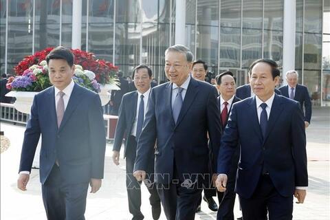 Tổng Bí thư Tô Lâm làm việc với Ban Chấp hành Đảng bộ TP Hải Phòng