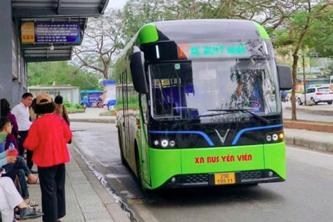 Từ ngày 1-4, Hà Nội đưa vào vận hành 10 tuyến xe buýt điện với 288 phương tiện