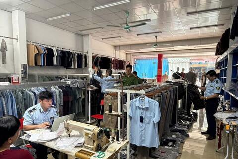 Hưng Yên: Xử phạt cơ sở kinh doanh hàng hóa xâm phạm sở hữu trí tuệ
