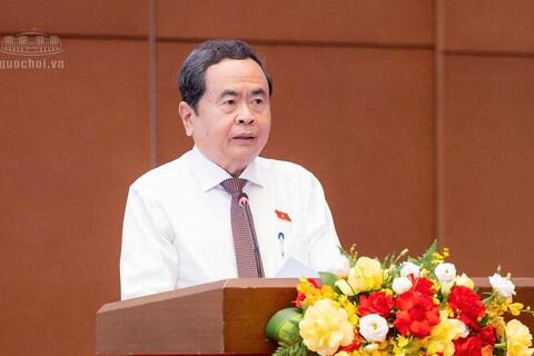 Chủ tịch Quốc hội Trần Thanh Mẫn: Quốc hội làm luật để tháo gỡ điểm nghẽn, mở đường cho phát triển