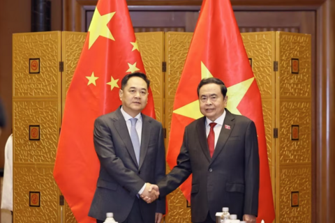 Chủ tịch Quốc hội Trần Thanh Mẫn tiếp các nhân sĩ hữu nghị Trung Quốc