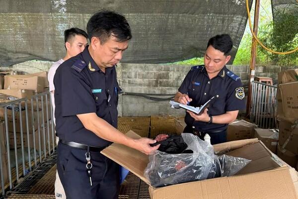 Lực lượng Hải quan phát hiện nhiều hàng hóa vi phạm quyền sở hữu trí tuệ