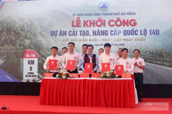 Đà Nẵng: Khởi công dự án nâng cấp Quốc lộ 14D hơn 4.500 tỷ đồng