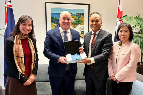 Đưa hợp tác kinh tế, thương mại Việt Nam - New Zealand lên tầm cao mới