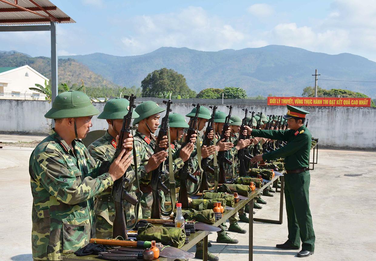 Lữ đoàn Công binh 7 (Quân đoàn 3) huấn luyện sẵn sàng chiến đấu (ảnh chụp trước tháng 4-2021). Ảnh:  LÊ QUANG