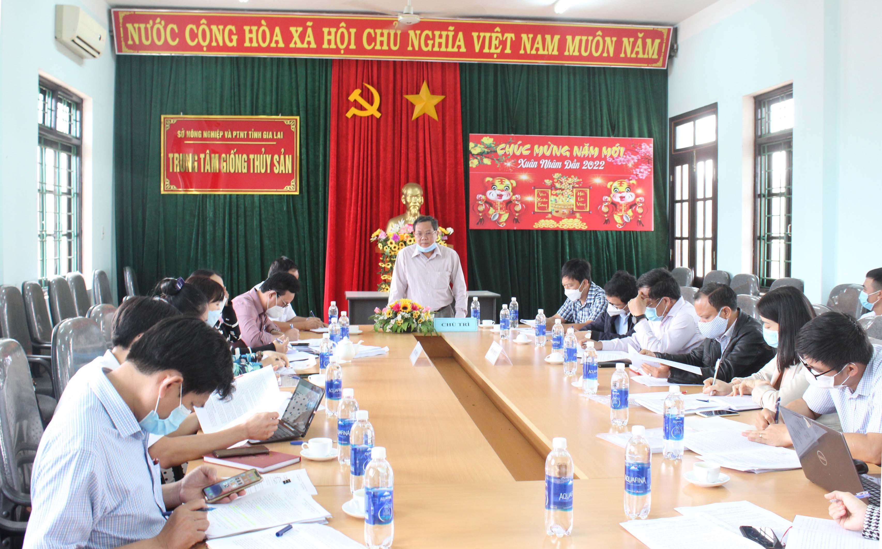 Quang cảnh Đoàn khảo sát làm việc. Ảnh: Nguyễn Diệp